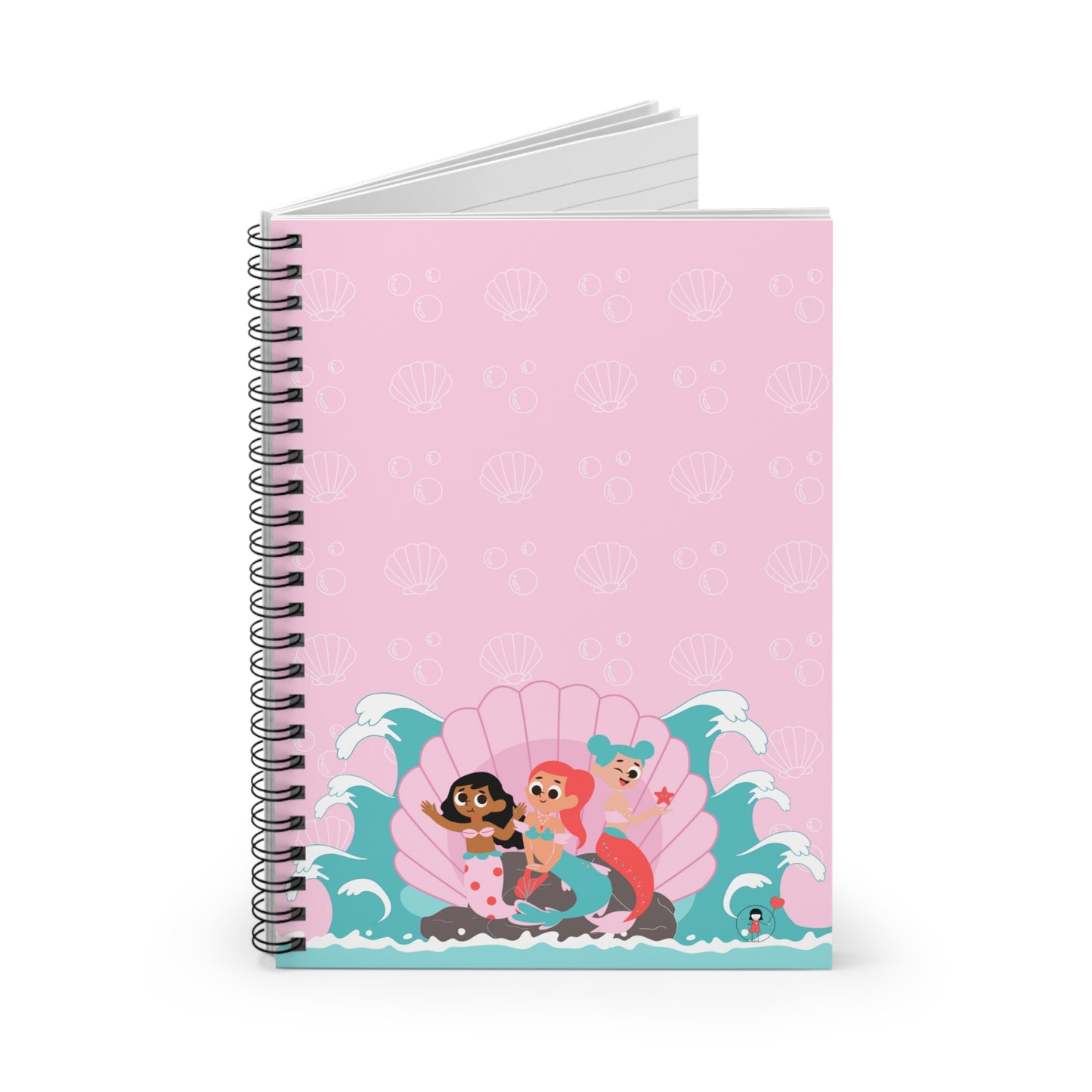 Mermaid Kingdom Collection Spiral Notebook