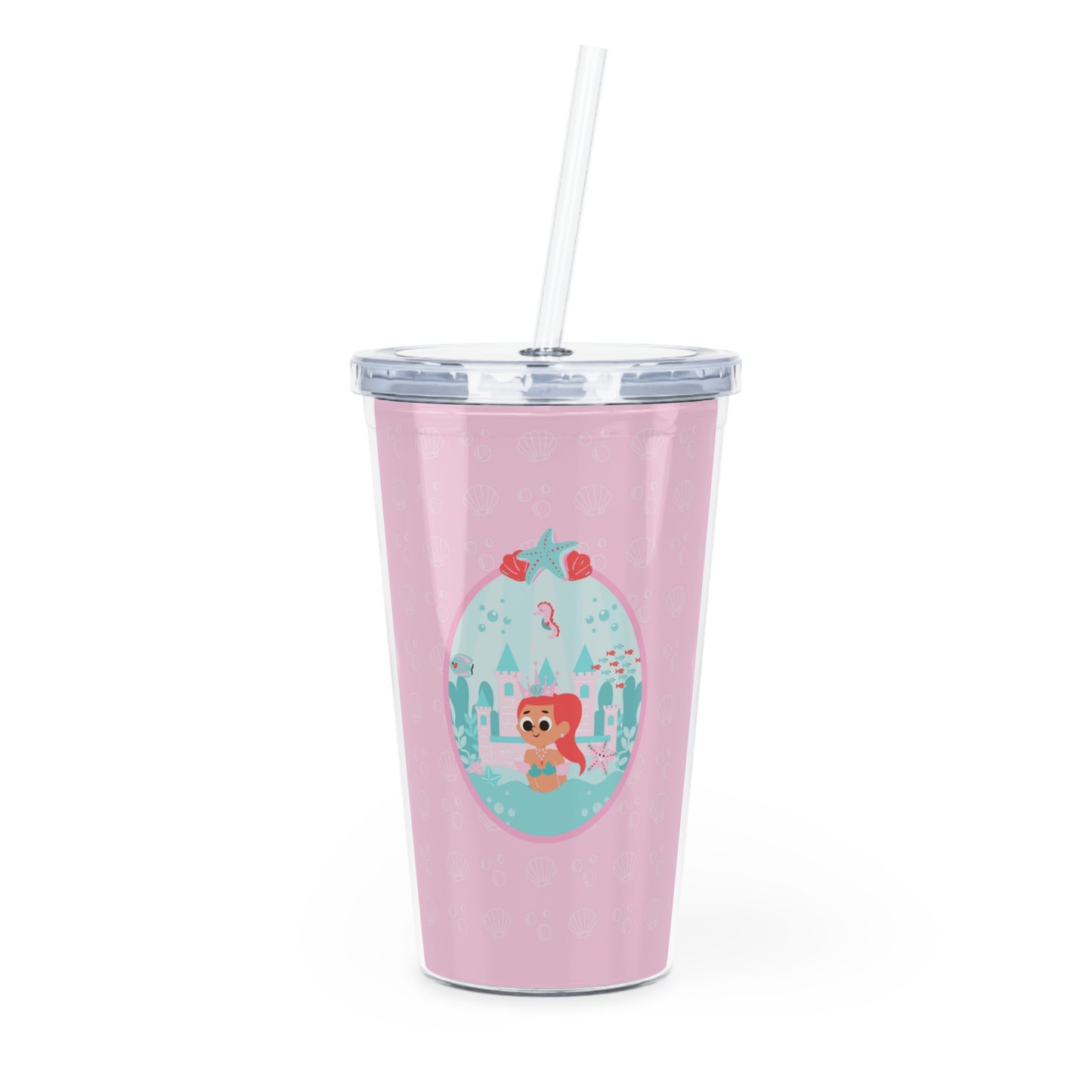 Mermaid Kingdom Collection Tumbler with Straw