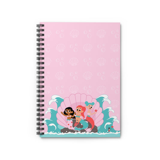 Mermaid Kingdom Collection Spiral Notebook