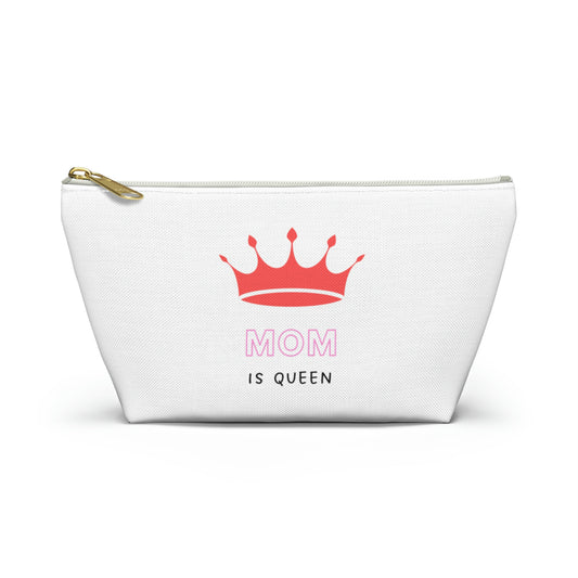 Mom Is Queen Accessory Pouch