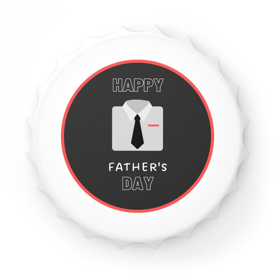 Father's Day Grey Bottle Opener